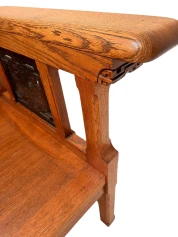 Arts & Crafts Art Nouveau Armchair by Carel Adolph Lion Cachet, 1900s